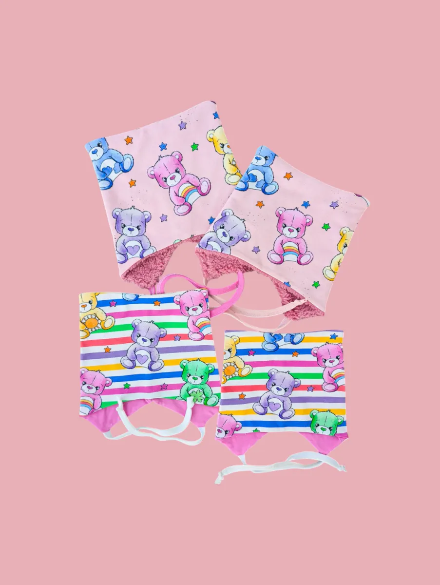 LykkeBamser Striper - Jersey - Metervare