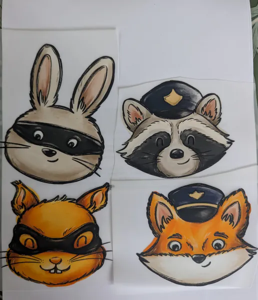 Hovedbilde Police Friends - DTF Strykemerker