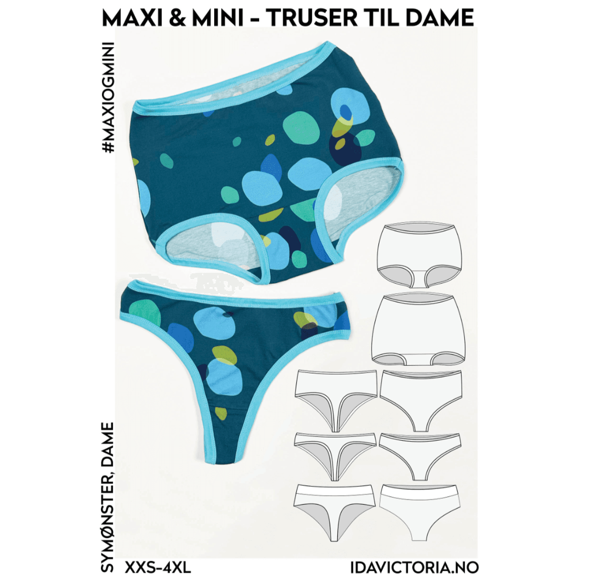 Maxi & Mini - truser til dame