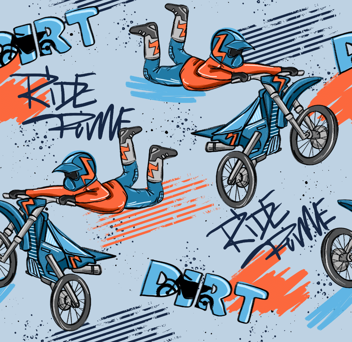 Full gass - Jersey - Metervare