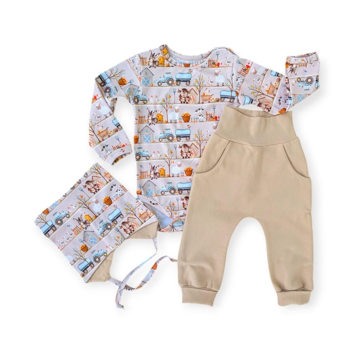 Gårdsidyll -Jersey - Metervare